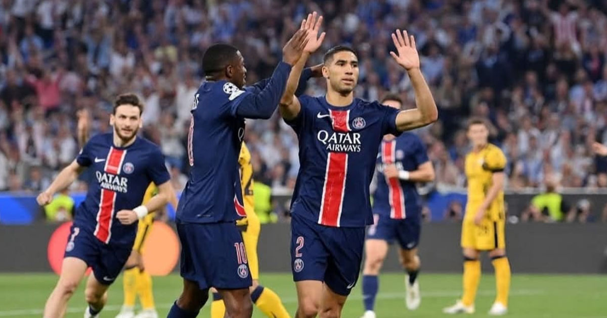 Ligue des champions : le Marocain Achraf Hakimi entre un peu plus dans l’histoire