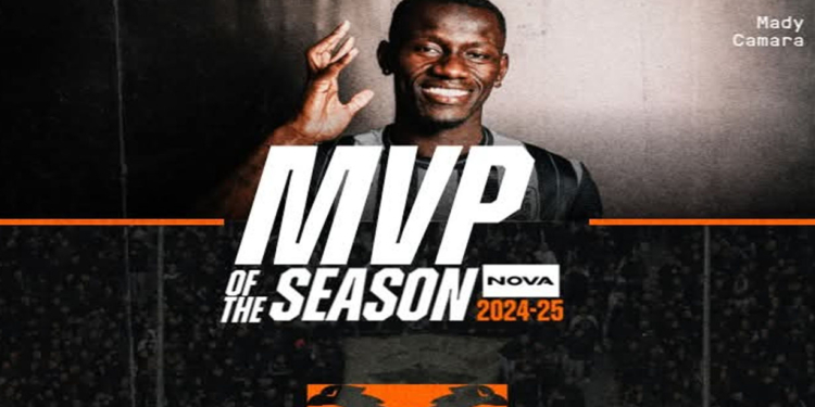 PAOK FC : Mady Camara sacré meilleur joueur de la saison