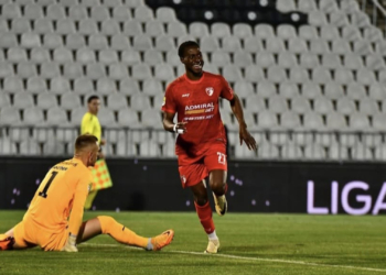 Match amical : Issah Bah enchaîne avec un nouveau but pour le FK Radnički !