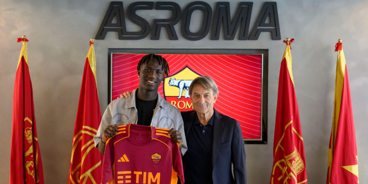 Mandjou_camara_guinéen_rejoint_AS_Roma_africasport