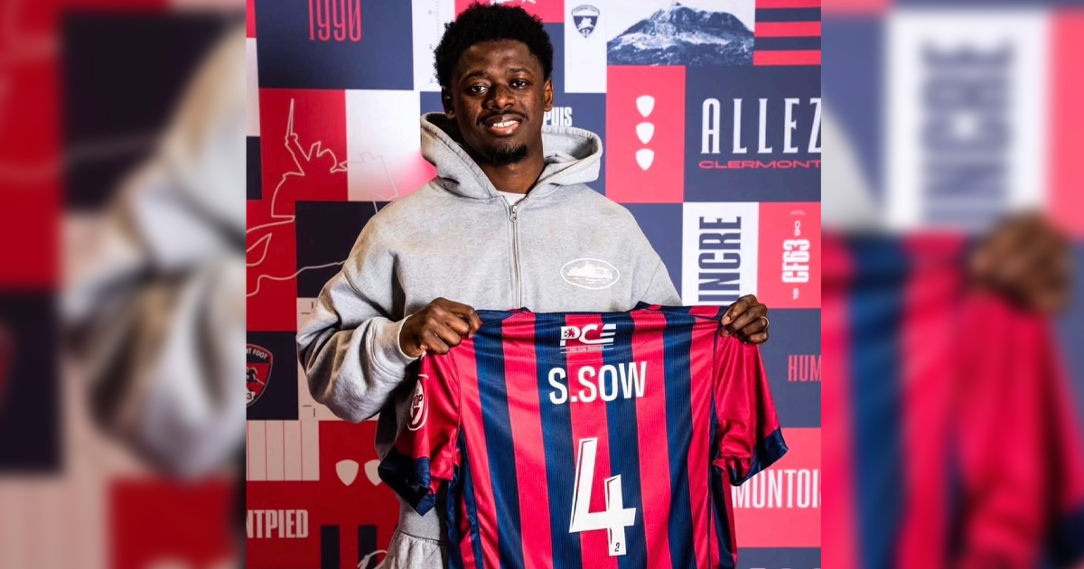 Prêt : Saïdou Sow rebondit à Clermont pour se relancer