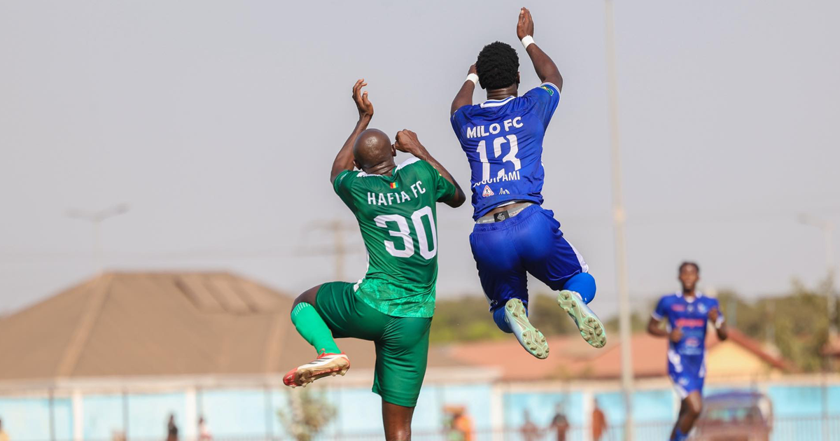 Ligue 1 Guicopres (J15): Le Hafia renverse le Milo, le CI Kamsar s’impose, l’AS Kaloum cale