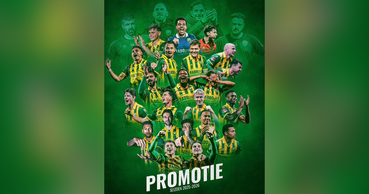 Pays-Bas : Sékou Oumar Sylla et l’ADO Den Haag assurent leur montée après un succès contre Jong Utrecht