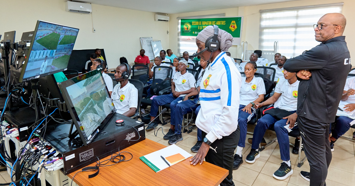 Arbitrage guinéen : la formation pratique à la VAR lancée au Centre technique de Nongo