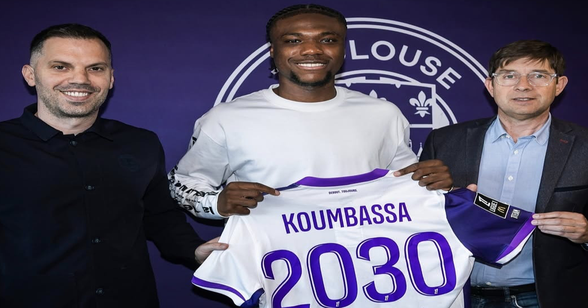 Toulouse FC : Seny Koumbassa s’inscrit dans la durée jusqu’en 2030