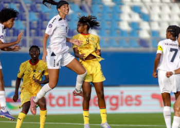 Les joueuses du Ghana et du Cameroun célèbrent leurs victoires respectives lors de leur entrée en lice à la CAN féminine 2026 à Casablanca.