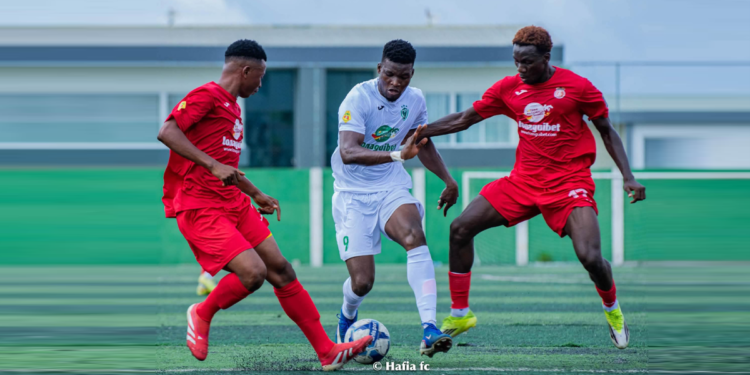 coupe ligue guinee hafia loubha ted afrique flamme olympique huitiemes finale