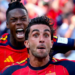 Les joueurs de l'Espagne célèbrent leur victoire face à l'Argentine en finale de la Coupe du monde 2026 au MetLife Stadium de New York.