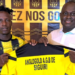 Kémo Touré pose avec le maillot de la SAG de Siguiri après la signature de son contrat en provenance du Milo FC de Kankan.