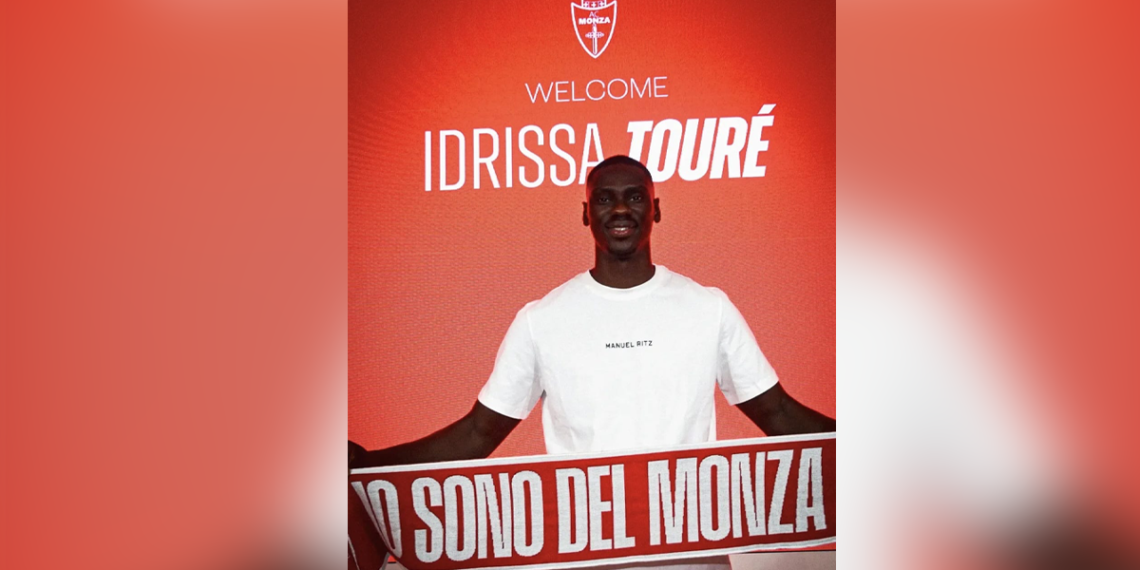 Idrissa Touré Monza signature transfert milieu germano-guinéen football italien