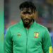 André-Frank Zambo Anguissa sous le maillot des Lions Indomptables du Cameroun.