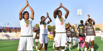 Les joueuses du Mali et du Cameroun célèbrent leurs victoires respectives lors de la deuxième journée de la CAN Féminine 2026.