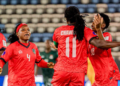 Les joueuses du Nigeria et du Malawi célèbrent leur qualification pour les quarts de finale de la CAN Féminine 2026 après la dernière journée de la phase de groupes.