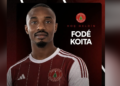 Fodé Bangaly Koita, attaquant international guinéen, s’engage officiellement avec le club turc d’Ümraniyespor.