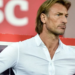 Hervé Renard lors de sa nomination comme sélectionneur de la Côte d’Ivoire pour un second mandat à la tête des Éléphants.