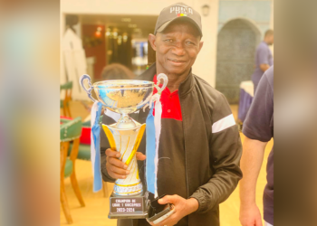 Texte alternatif : Mamadouba Sylla « Gaucher », ancien entraîneur du Milo FC de Kankan.