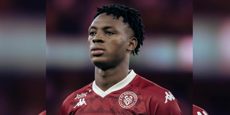 Mansour Camara sous les couleurs d’Al Okhdood en Coupe du Roi saoudienne