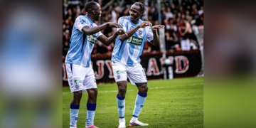 Mohamed Chérif Haidara sous le maillot de Sønderjyske en championnat danois.