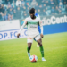 Aliou Badara Baldé, Ibrahima Camara et Momo Yansané en action avec leurs clubs respectifs lors des compétitions disputées à l’étranger.