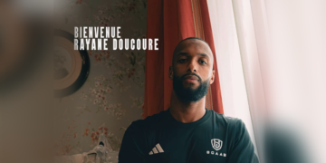 Rayane Doucouré, défenseur guinéen formé au Stade Rennais, après sa signature avec le FC Aubagne pour la saison 2026-2027.