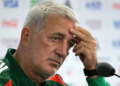 Vladimir Petkovic lors d’un match de la sélection algérienne avant l’annonce de son départ du poste de sélectionneur des Fennecs.