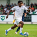 Alseny Camara, attaquant guinéen du FKM Nové Zamky, après son doublé en Coupe de Slovaquie.