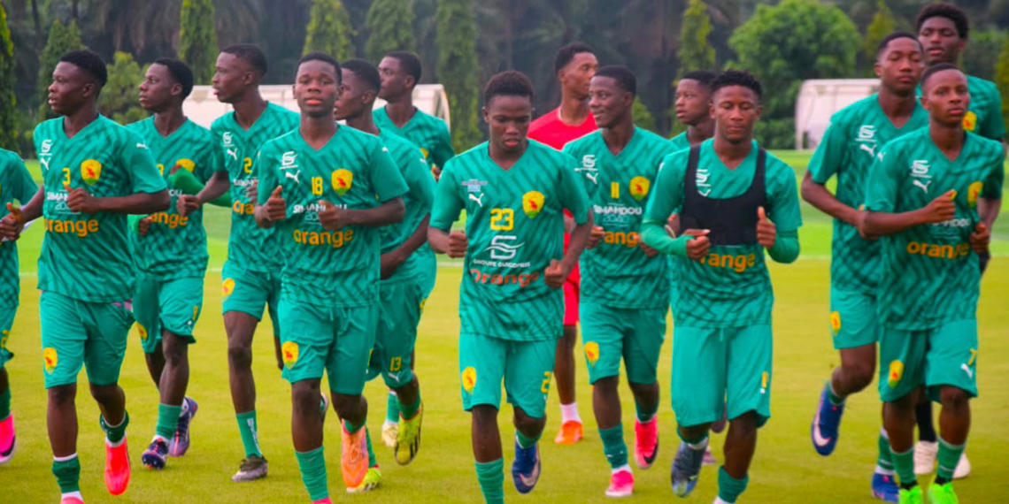Les 21 joueurs retenus par la Guinée pour le tournoi qualificatif UFOA-A U17 au Sénégal.