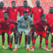 Horoya AC face à la JS Saoura lors du premier tour préliminaire de la Ligue des champions de la CAF.