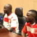 Nouhoum Diané, entraîneur du Horoya AC, en conférence de presse avant le match contre la JS Saoura.
