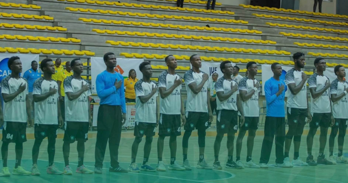 Les juniors guinéens éliminés par le Nigeria en quarts de finale du Championnat d’Afrique de handball.