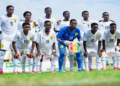 Le Syli cadet guinéen célèbre sa qualification pour la CAN U17 2027.
