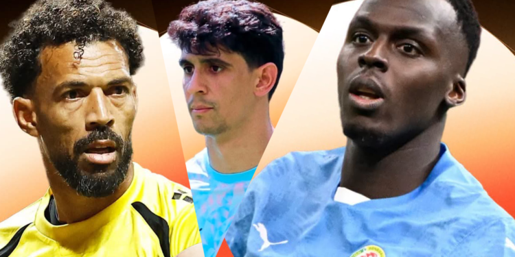 Vozinha, Yassine Bounou et Édouard Mendy, trois gardiens africains nommés au Trophée Yachine 2026.
