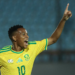 Les joueurs de l’Afrique du Sud célèbrent leur victoire dans les éliminatoires de la CAN 2027.