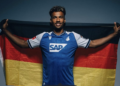 Bambasé Conté, milieu offensif germano-guinéen de Hoffenheim.