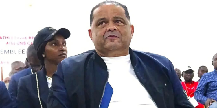 Éric Alain Mantot, nouveau dirigeant annoncé de la Fédération congolaise de football.