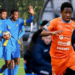 Ibrahima Chérif Fofana et Mamady Koné, buteurs avec leurs clubs ce samedi.