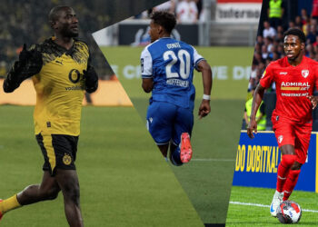 Issa Bah, Serhou Guirassy, Bambase Conté et Lamine Cissé, parmi les Guinéens décisifs à l’étranger.