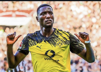 Serhou Guirassy et les autres joueurs guinéens engagés dans les championnats étrangers ce samedi.