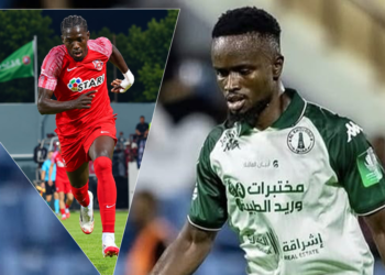 Mohamed Kanté, Seydouba Cissé et Yaya Dukuly, internationaux guinéens en club.