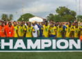 Le Séquence FC célèbre sa victoire contre la RCC Kamsar en finale de la Coupe de la Ligue Lonagui 2026.