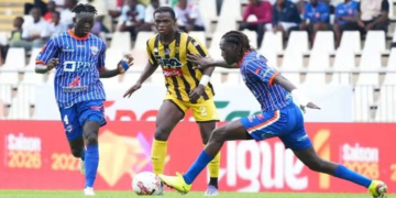Yamoussoukro FC célèbre sa victoire face à l’ASEC Mimosas lors de la première journée de Ligue 1 ivoirienne.