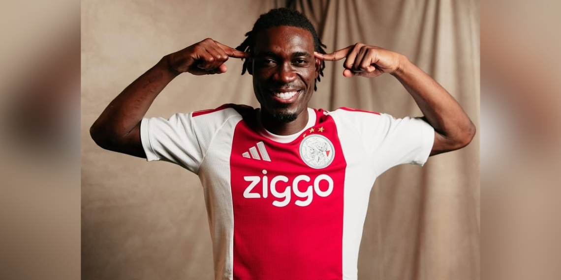 Yves Bissouma sous ses nouvelles couleurs de l’Ajax Amsterdam.