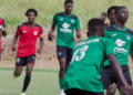 Alu Star célèbre sa victoire face à Union FC en Ligue 2 guinéenne.