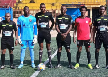 Rencontres de la cinquième journée de Ligue 2 guinéenne entre SOAR Académie, MLK, Union FC et le Fello Star de Labé.