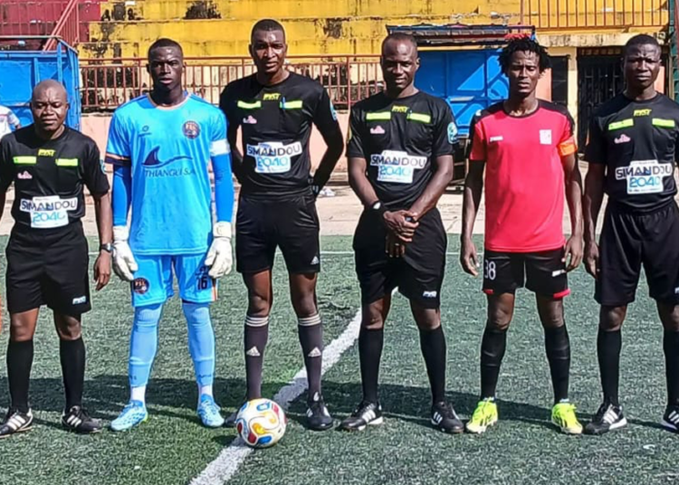 Rencontres de la cinquième journée de Ligue 2 guinéenne entre SOAR Académie, MLK, Union FC et le Fello Star de Labé.