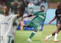 Sidiki Chérif, Aguibou Camara et Ibrahima Camara, trois joueurs guinéens mis en avant pour leurs performances en club à l’étranger.